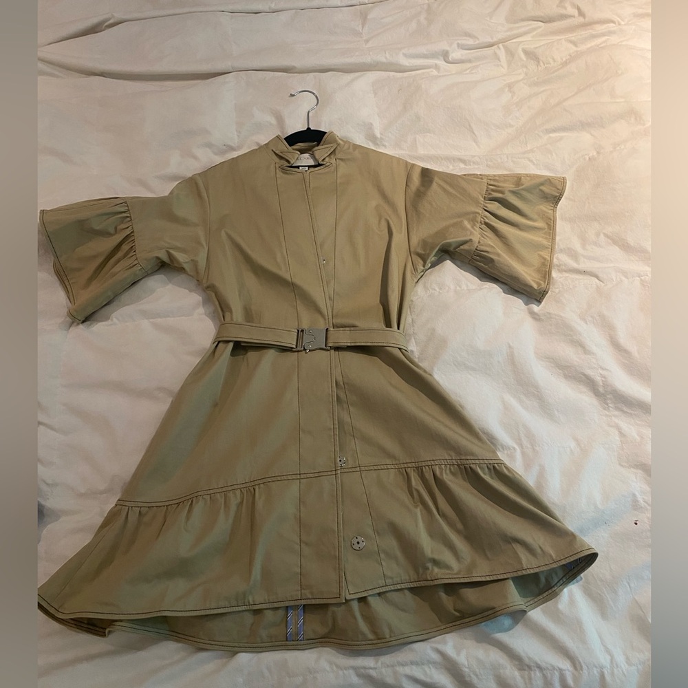 Alexis Tan belted Dress